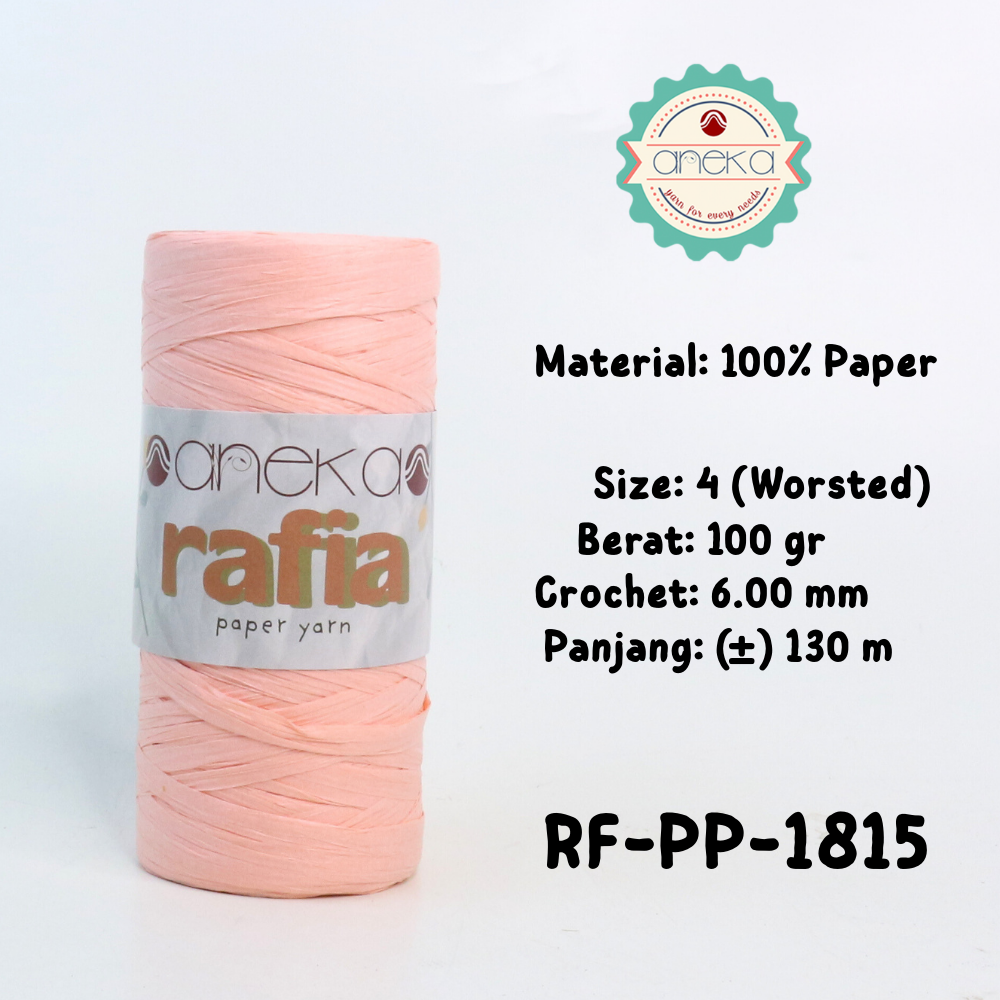 KATALOG - Benang Rajut Rafia / Raffia Paper Yarn