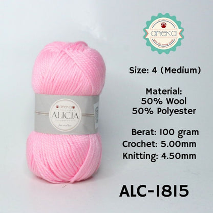 KATALOG - Benang Rajut Wool Alicia / Crochet Knitting Yarn - Part 1