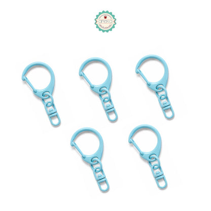 KATALOG - [5PCS] Kait Carabiner Bentuk C / Clasp Buckle Keychain Hook Premium