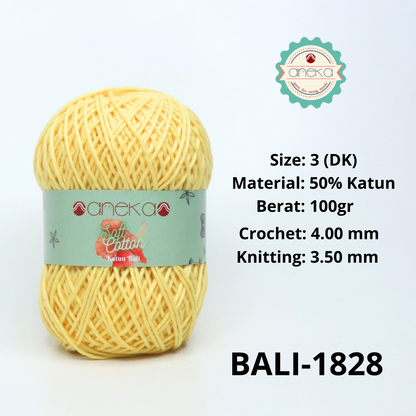 KATALOG -  Benang Rajut Katun Bali ANEKA / Soft Cotton Big Ply made by ANEKABENANG PART 1
