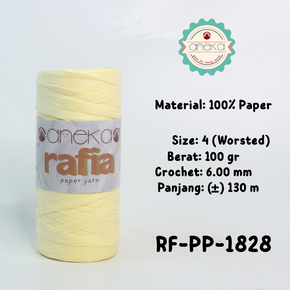 KATALOG - Benang Rajut Rafia / Raffia Paper Yarn
