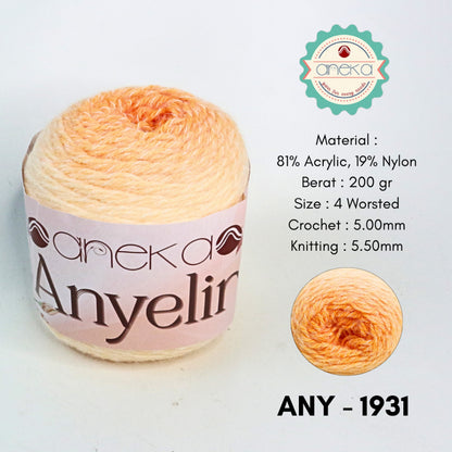 KATALOG - Benang Rajut Knitting Anyelir / Acryllic Nylon Yarn / Soft