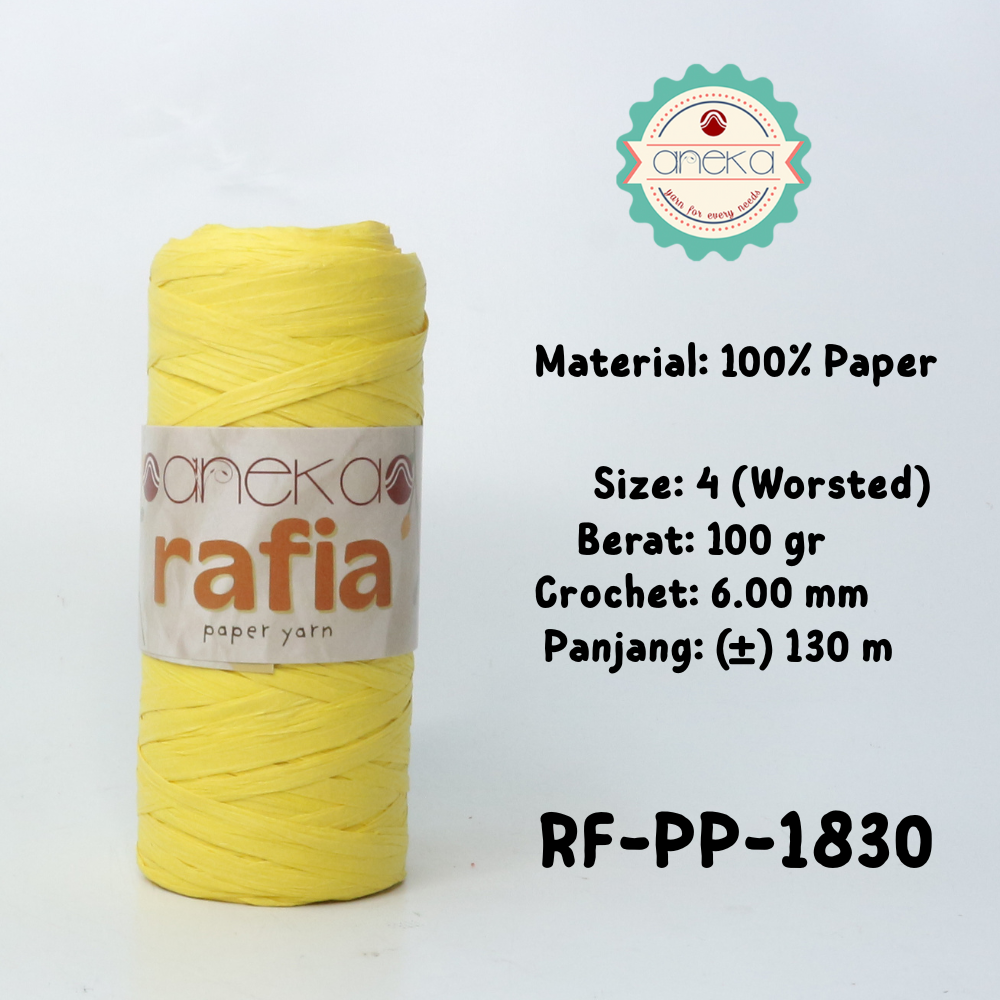 KATALOG - Benang Rajut Rafia / Raffia Paper Yarn