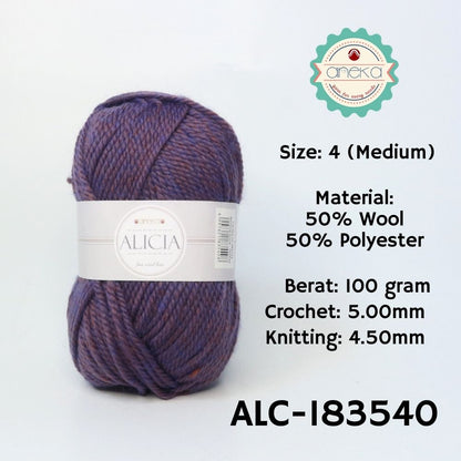KATALOG - Benang Rajut Wool Alicia / Crochet Knitting Yarn - Part 2