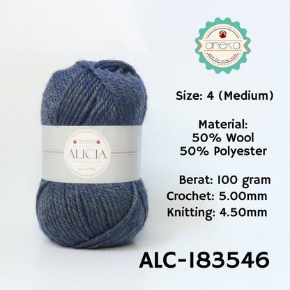 KATALOG - Benang Rajut Wool Alicia / Crochet Knitting Yarn - Part 1
