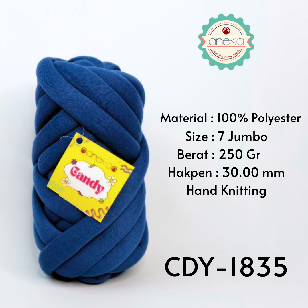 KATALOG - Benang Rajut Candy / Chunky Yarn