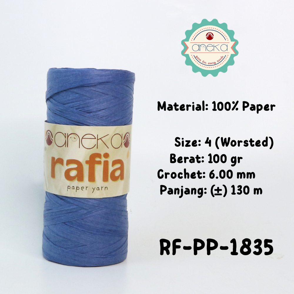 KATALOG - Benang Rajut Rafia / Raffia Paper Yarn