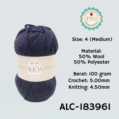 KATALOG - Benang Rajut Wool Alicia / Crochet Knitting Yarn - Part 1