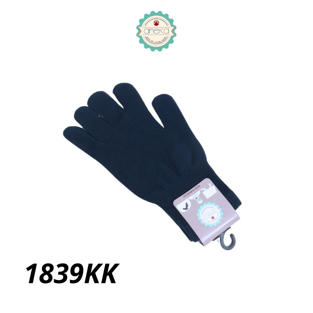 AnekaBenang - PLAIN MOTIF KNITTED GLOVES