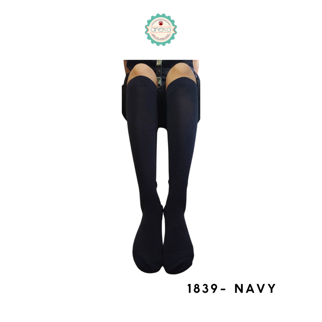 KATALOG - Kaos Kaki Panjang Harajuku Premium / Selutut / Muslimah / Paskibra / Korea