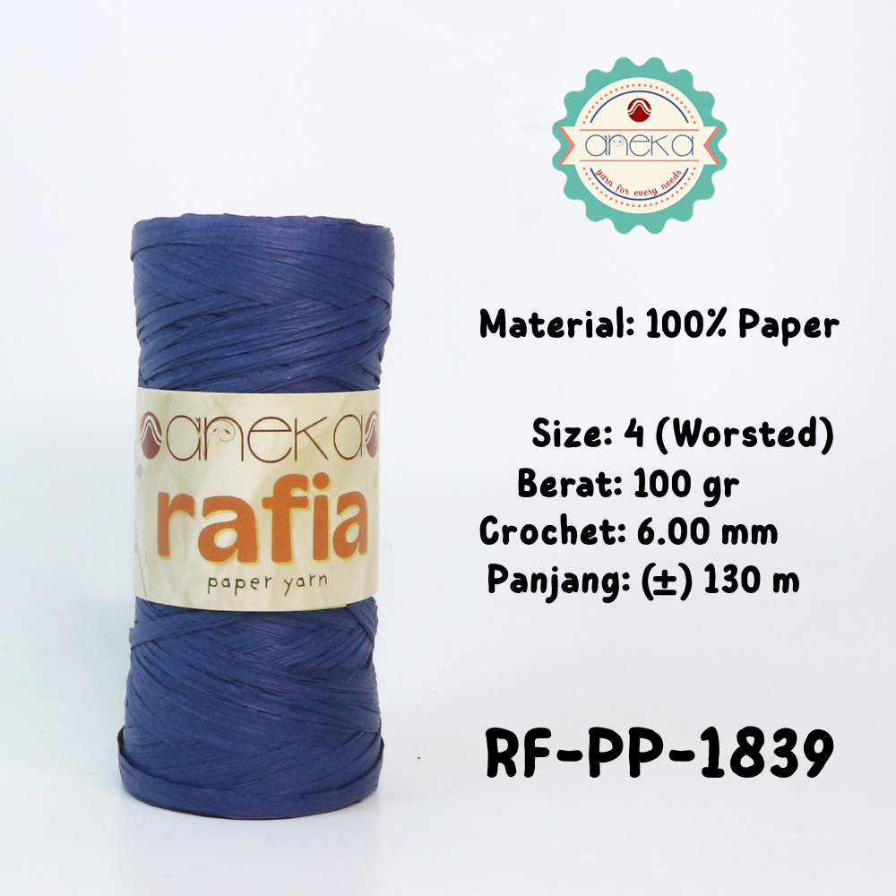 KATALOG - Benang Rajut Rafia / Raffia Paper Yarn