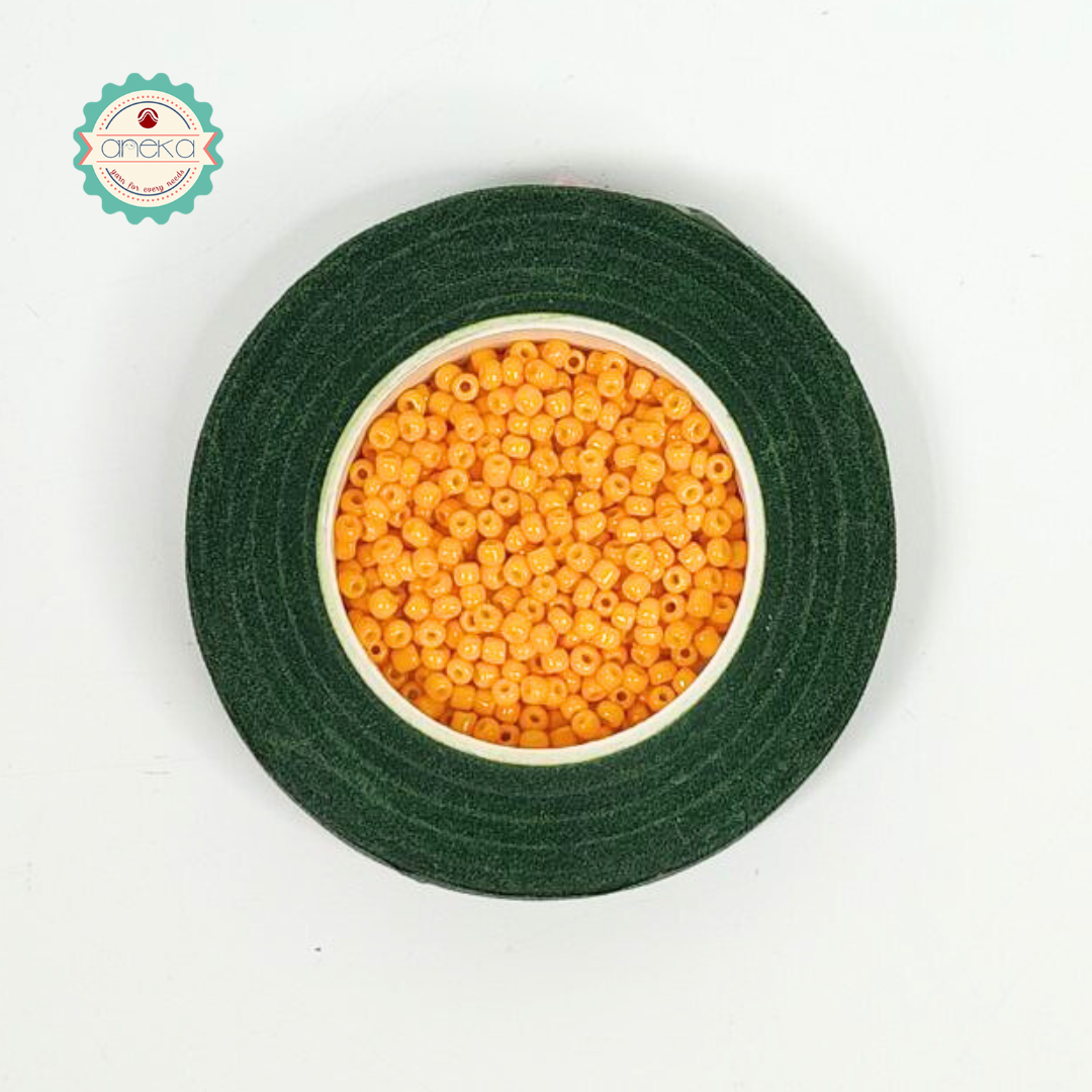 8/o Hiroshima Sand Mote / Mute Beads / Doff Glossy Jewelry Mote - 15 grams