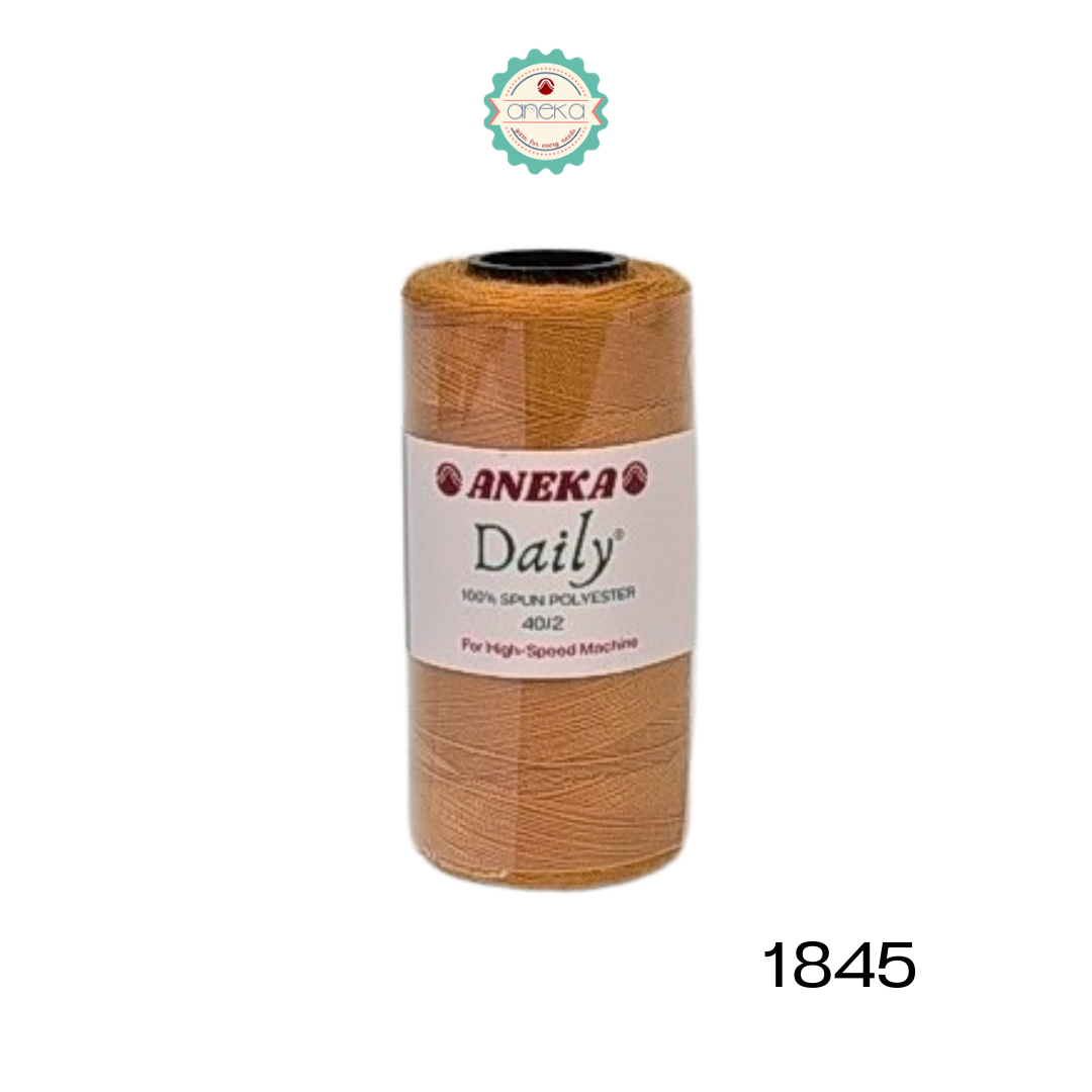 ANEKA - [PCS] Benang Jahit Daily / Spun Polyester Satuan Eceran