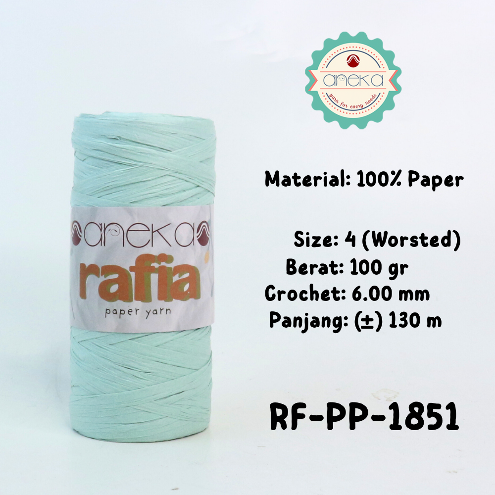 KATALOG - Benang Rajut Rafia / Raffia Paper Yarn