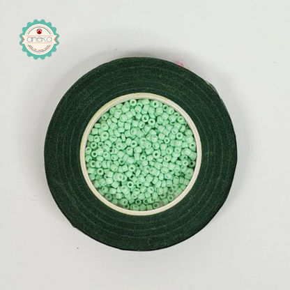8/o Hiroshima Sand Mote / Mute Beads / Doff Glossy Jewelry Mote - 15 grams