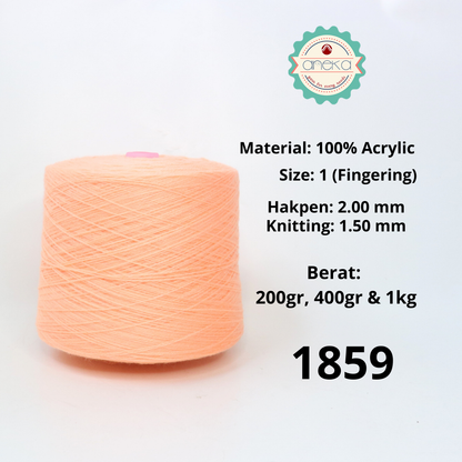 KATALOG - Benang Rajut Wool Aneka Cones / Wol / Siet Yarn / Tufting Rug / Karpet - Part 4