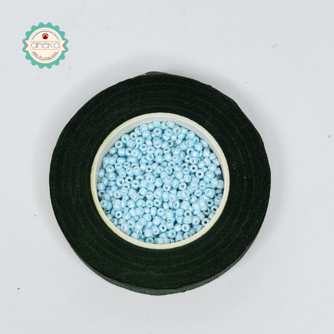 8/o Hiroshima Sand Mote / Mute Beads / Doff Glossy Jewelry Mote - 15 grams