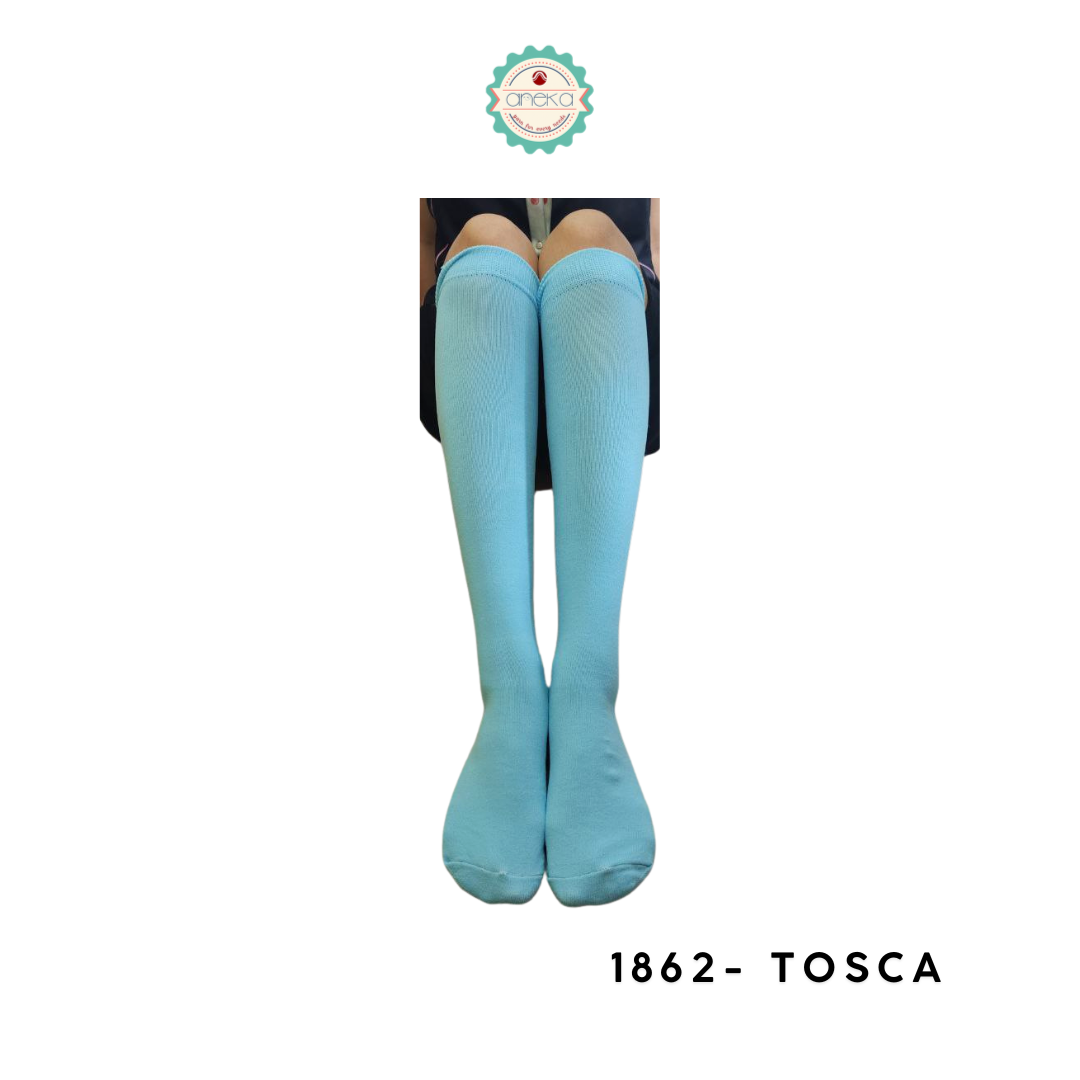 KATALOG - Kaos Kaki Panjang Harajuku Premium / Selutut / Muslimah / Paskibra / Korea