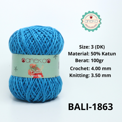 KATALOG -  Benang Rajut Katun Bali ANEKA / Soft Cotton Big Ply made by ANEKABENANG PART 1