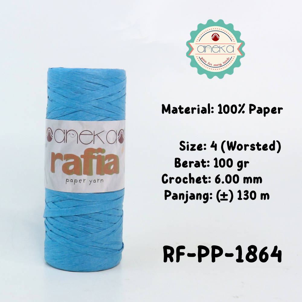 KATALOG - Benang Rajut Rafia / Raffia Paper Yarn