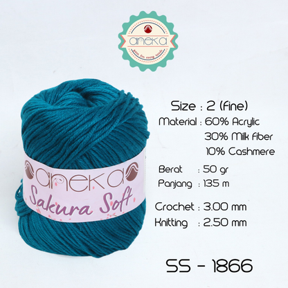 CATALOG - Sakura Soft Knitting Yarn / Silk Cotton Milk Cotton Yarn Part 1