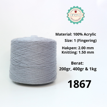 KATALOG -  Benang Rajut Wool Aneka Cones  / Wol / Siet Yarn / Tufting Rug / Karpet - Part 1