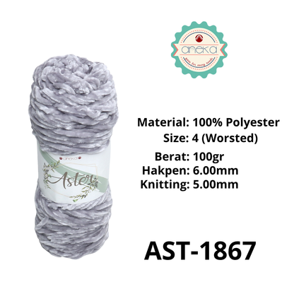 CATALOG - Aster Bludru Knitting Yarn / Velvet Knitting Yarn PART 1