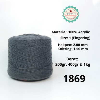 KATALOG -  Benang Rajut Wool Aneka Cones  / Wol / Siet Yarn / Tufting Rug / Karpet - Part 1