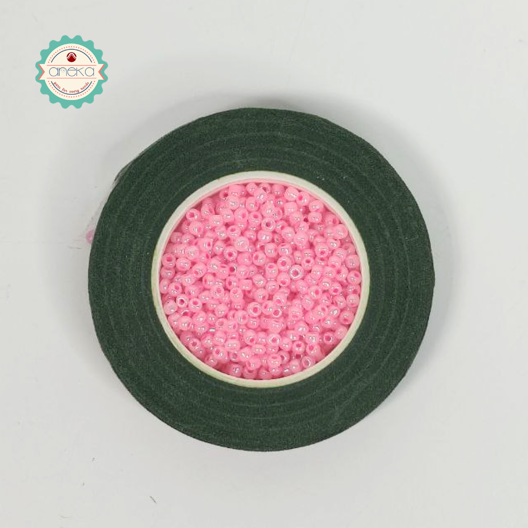 8/o Hiroshima Sand Mote / Mute Beads / Doff Glossy Jewelry Mote - 15 grams