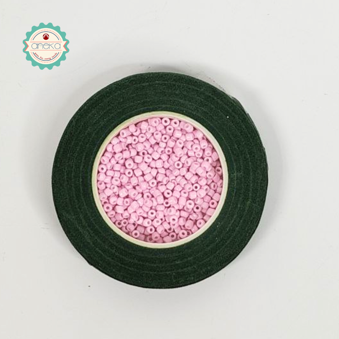 8/o Hiroshima Sand Mote / Mute Beads / Doff Glossy Jewelry Mote - 15 grams