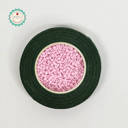 8/o Hiroshima Sand Mote / Mute Beads / Doff Glossy Jewelry Mote - 15 grams