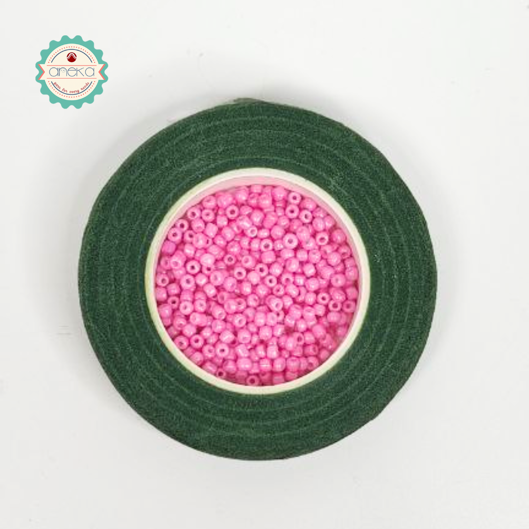 8/o Hiroshima Sand Mote / Mute Beads / Doff Glossy Jewelry Mote - 15 grams