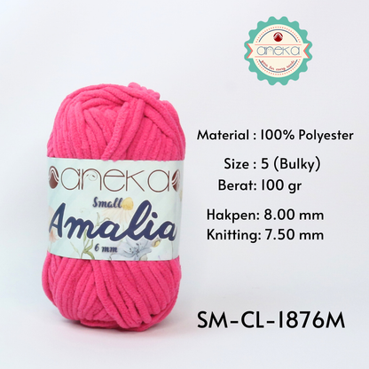 KATALOG - Benang Rajut Small Amalia / Chenille Crochet Knitting Yarn