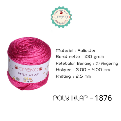 CATALOG - PREMIUM Polyester Knitting Yarn / Polyester / Poly Poly Luster Color PART 1
