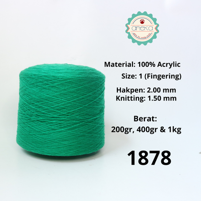 KATALOG - Benang Rajut Wool Aneka Cones / Wol / Siet Yarn / Tufting Rug / Karpet - Part 2