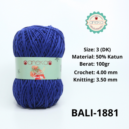 KATALOG -  Benang Rajut Katun Bali ANEKA / Soft Cotton Big Ply made by ANEKABENANG PART 1