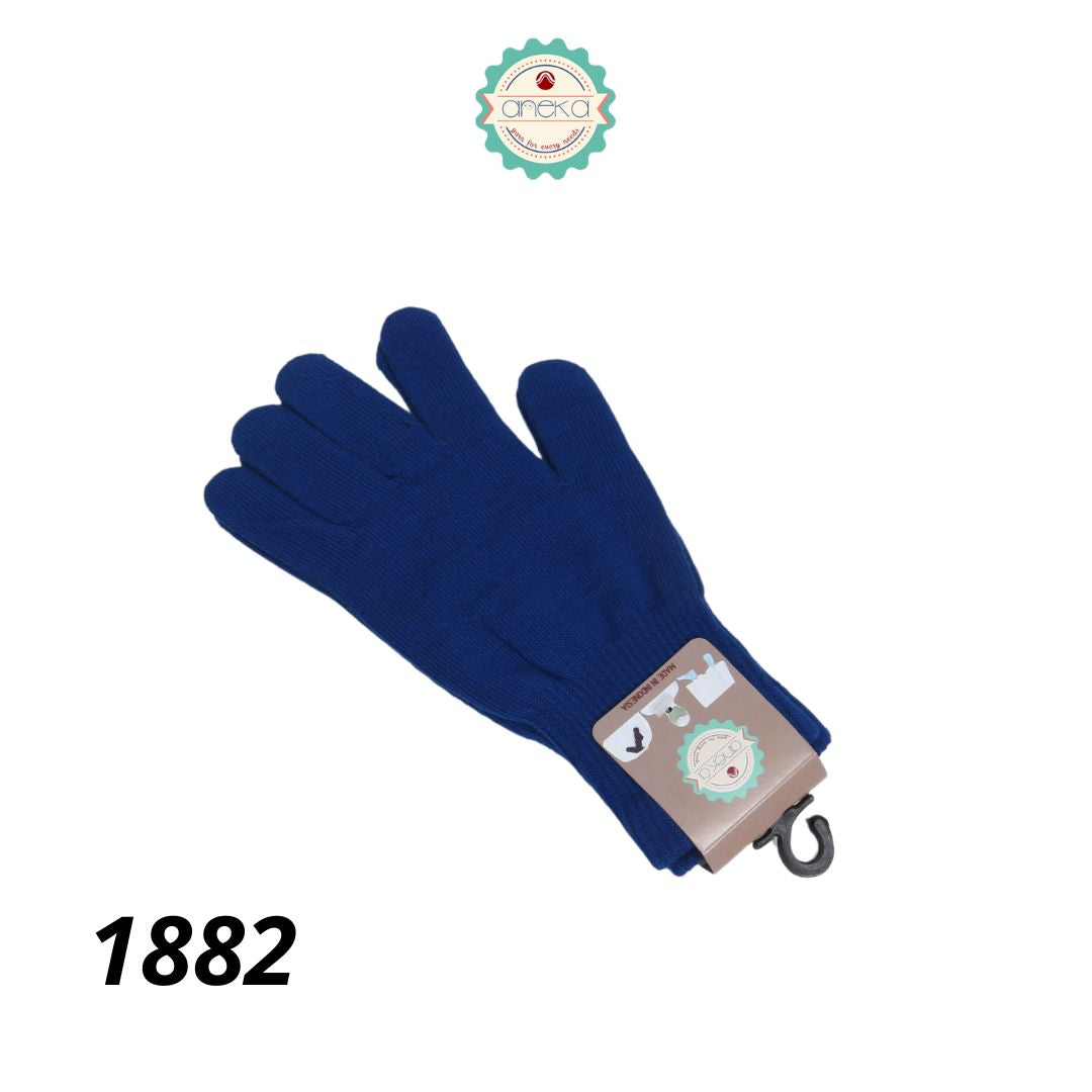 AnekaBenang - PLAIN MOTIF KNITTED GLOVES