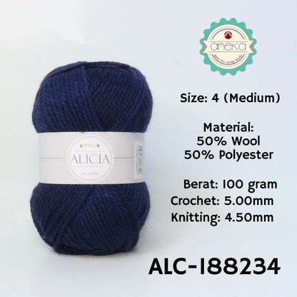 KATALOG - Benang Rajut Wool Alicia / Crochet Knitting Yarn - Part 1