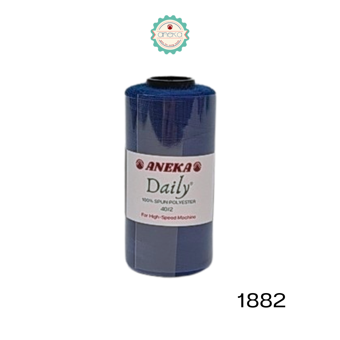 ANEKA - [PCS] Benang Jahit Daily / Spun Polyester Satuan Eceran