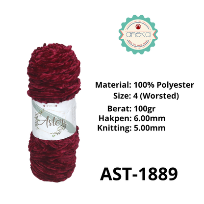CATALOG - Aster Bludru Knitting Yarn / Velvet Knitting Yarn PART 1