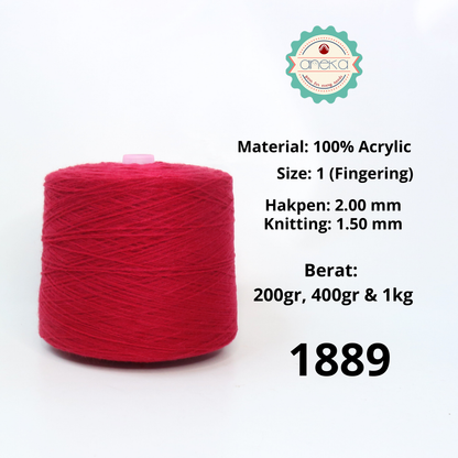 KATALOG - Benang Rajut Wool Aneka Cones / Wol / Siet Yarn / Tufting Rug / Karpet - Part 3