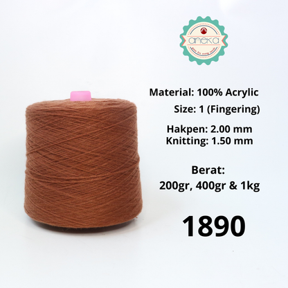KATALOG -  Benang Rajut Wool Aneka Cones  / Wol / Siet Yarn / Tufting Rug / Karpet - Part 1