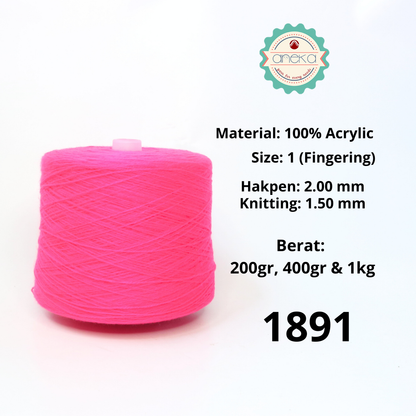 KATALOG - Benang Rajut Wool Aneka Cones / Wol / Siet Yarn / Tufting Rug / Karpet - Part 3