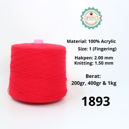 KATALOG - Benang Rajut Wool Aneka Cones / Wol / Siet Yarn / Tufting Rug / Karpet - Part 3