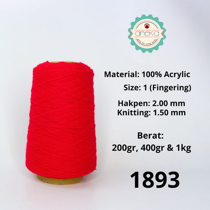 KATALOG - Benang Rajut Wool Aneka Cones / Wol / Siet Yarn / Tufting Rug / Karpet - Part 3