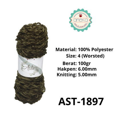 CATALOG - Aster Bludru Knitting Yarn / Velvet Knitting Yarn PART 1