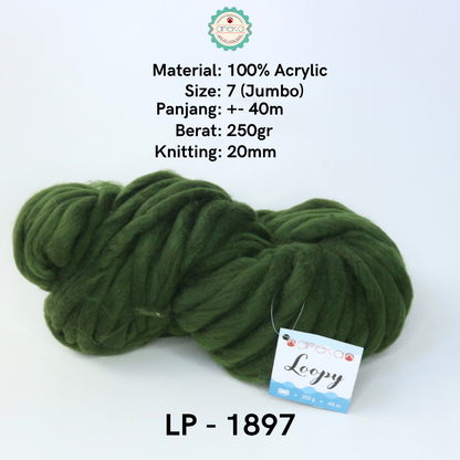 KATALOG - Benang Wol / Wool Ekstra Tebal - LOOPY YARN PART 2