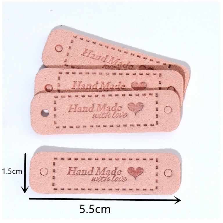 ANEKA - [2PCS] Handmade Tag / Label Bacaan Handmade Untuk Kerajinan Tangan
