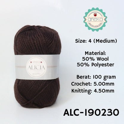KATALOG - Benang Rajut Wool Alicia / Crochet Knitting Yarn - Part 1