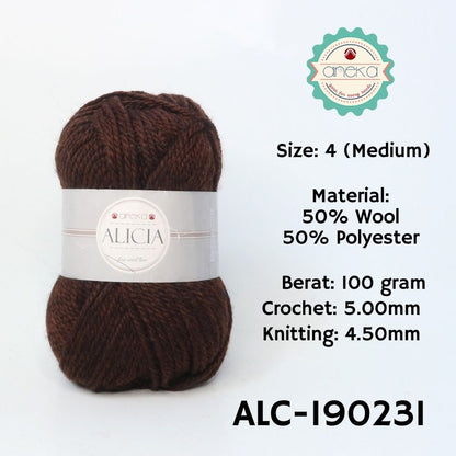 KATALOG - Benang Rajut Wool Alicia / Crochet Knitting Yarn - Part 1